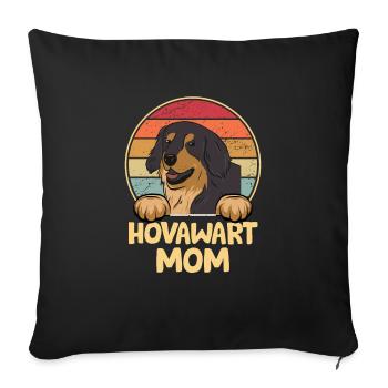 Hovawart Dog Dog Propriétaire de Chien - Housse de coussin décorative 45 x 45 cm - noir - Devant