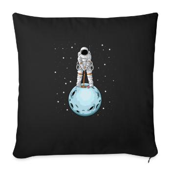 Croquet - Housse de coussin décorative 45 x 45 cm - noir - Devant