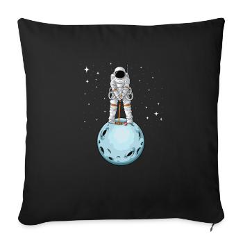 Croquet - Sofa pillowcase 17,3'' x 17,3'' (45 x 45 cm) - black - Front