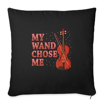 Violon Violon Viola Cello Musicien Instrument - Housse de coussin décorative 45 x 45 cm - noir - Devant