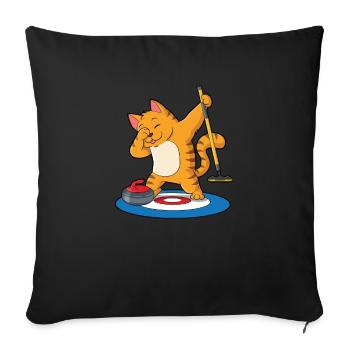 Attirer - Housse de coussin décorative 45 x 45 cm - noir - Devant