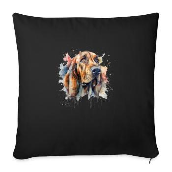Limier - Housse de coussin décorative 45 x 45 cm - noir - Devant