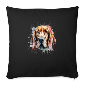 Limier - Housse de coussin décorative 45 x 45 cm - noir - Devant