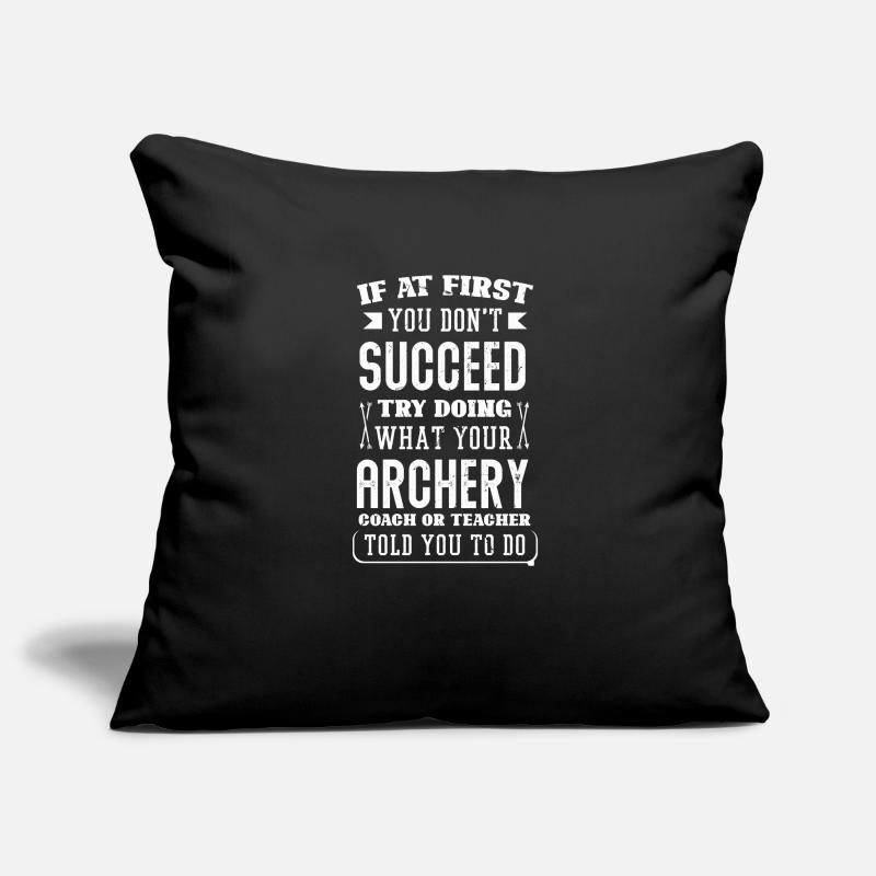Archery Bogenschießen Bogen Sofakissenbezug 45 x 45 cm