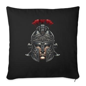 Roman Legionnaires Ancient Rome Roman Empire - Sofa pillowcase 17,3'' x 17,3'' (45 x 45 cm) - black - Front