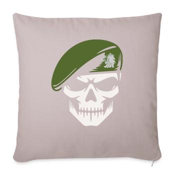 Army - Sofa pillowcase 17,3'' x 17,3'' (45 x 45 cm) - light taupe - Front