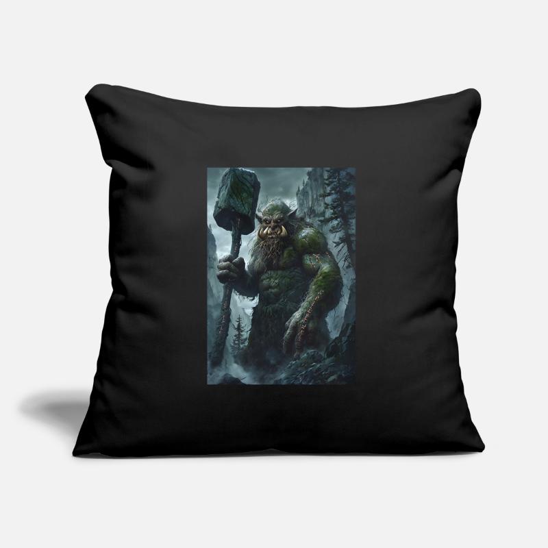 Géant Géant Norvège Cadeau Housse de coussin décorative 45 x 45 cm