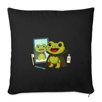Halloween Vampire Costume Gift - Sofa pillowcase 17,3'' x 17,3'' (45 x 45 cm) - black - Front