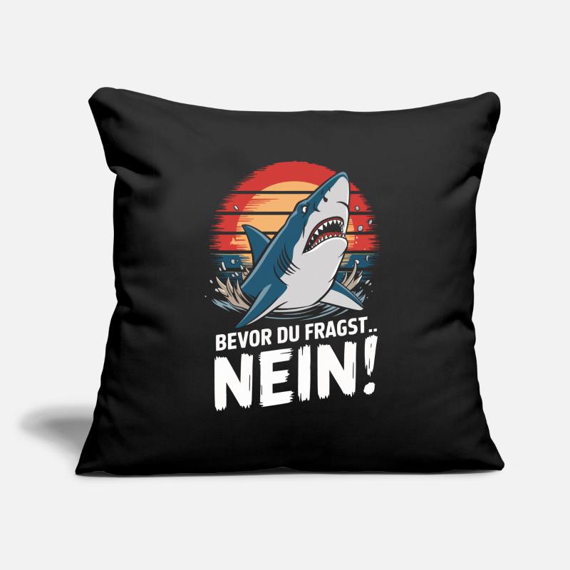 Requin Requin Requins Requin Housse de coussin décorative 45 x 45 cm