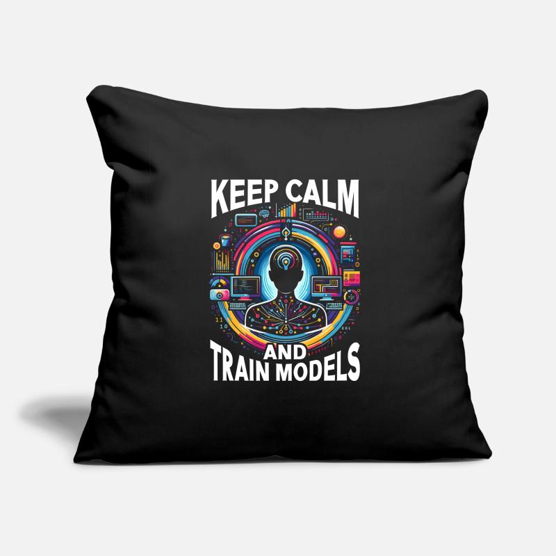 Artificial Intelligence, AI, Machine Learning Sofa pillowcase 17,3'' x 17,3'' (45 x 45 cm)