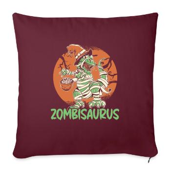 Funny Halloween Costume Dinosaur Lover - Sofa pillowcase 17,3'' x 17,3'' (45 x 45 cm) - burgundy - Front