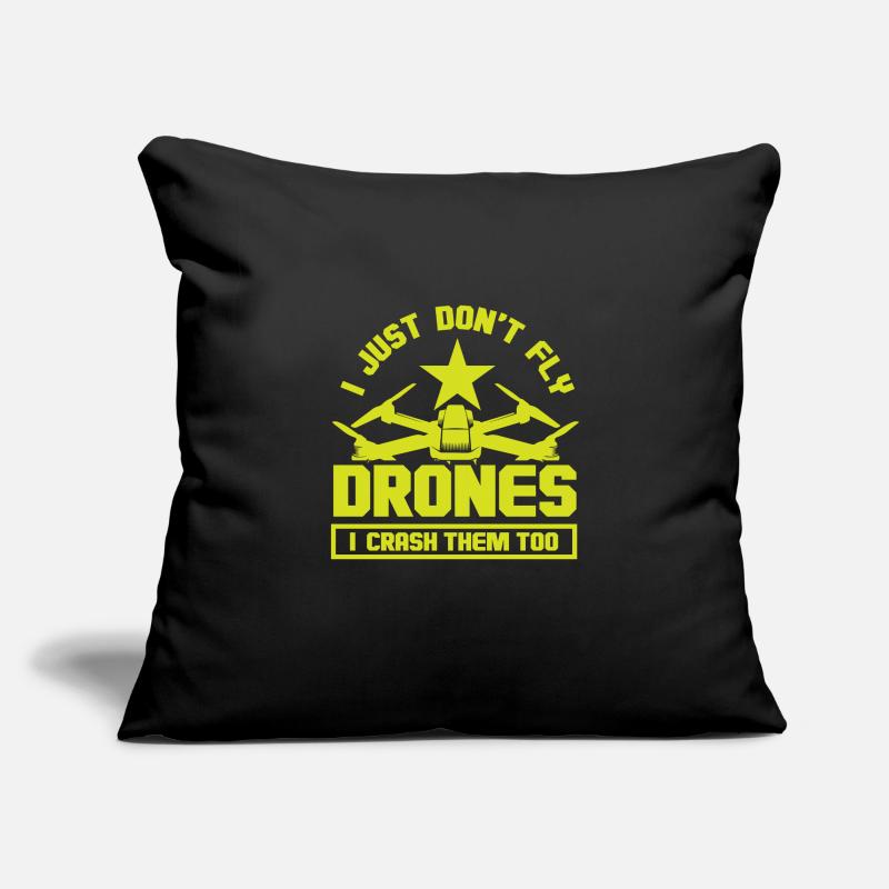 fpv drone pilot Sofa pillowcase 17,3'' x 17,3'' (45 x 45 cm)