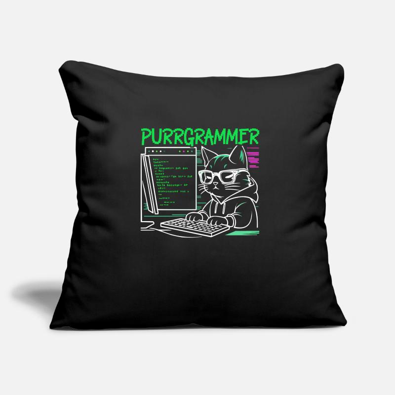Funny Programmer Programmer Sofa pillowcase 17,3'' x 17,3'' (45 x 45 cm)
