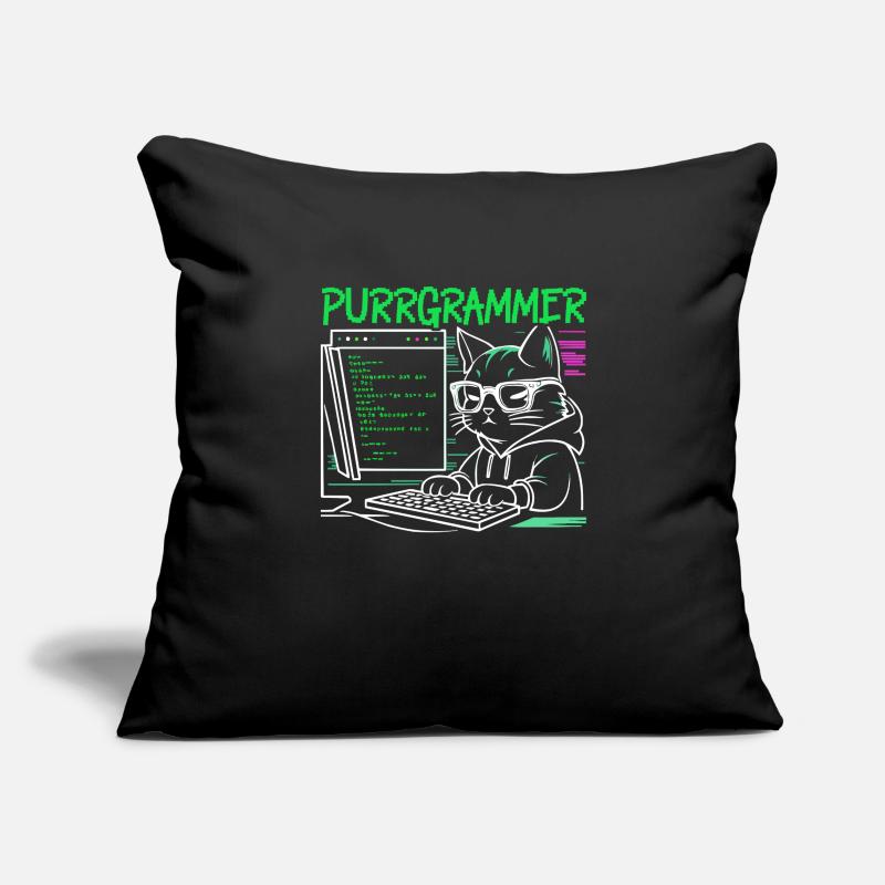 Programmeur drôle Programmeur Housse de coussin décorative 45 x 45 cm