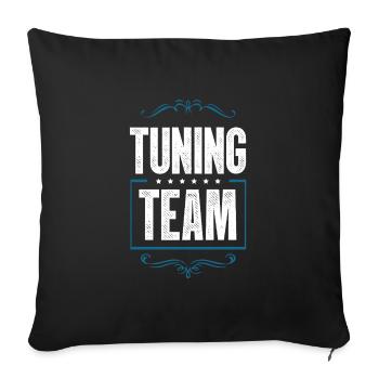 Tuning Team - Sofa pillowcase 17,3'' x 17,3'' (45 x 45 cm) - black - Front