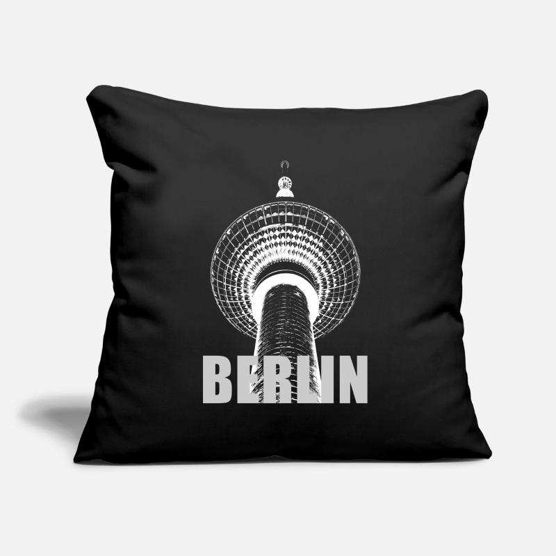 Berlin TV Tower Sofa pillowcase 17,3'' x 17,3'' (45 x 45 cm)