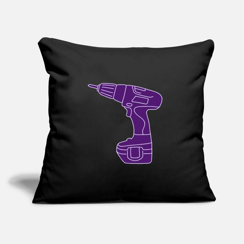 Cordless Screwdriver 2 Sofa pillowcase 17,3'' x 17,3'' (45 x 45 cm)