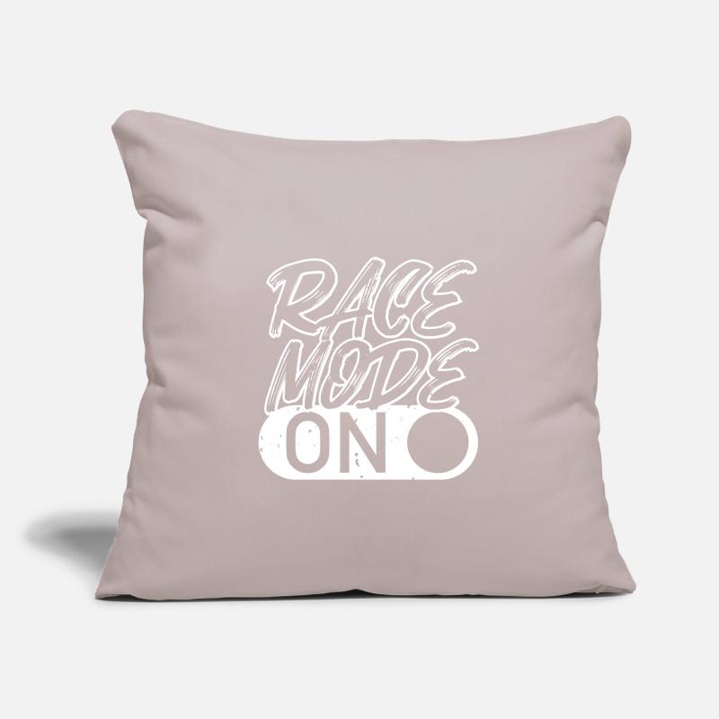 Mode course activé Housse de coussin décorative 45 x 45 cm