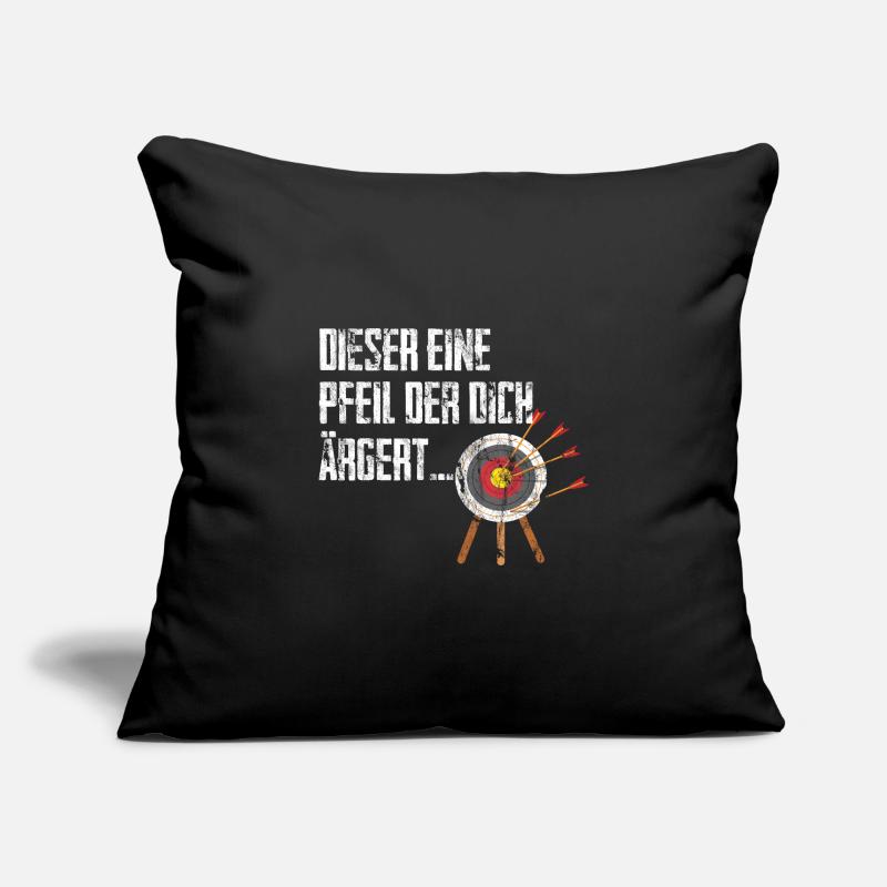 Bogenschießen Dieser eine Pfeil Pfeile Bogen Sofakissenbezug 45 x 45 cm