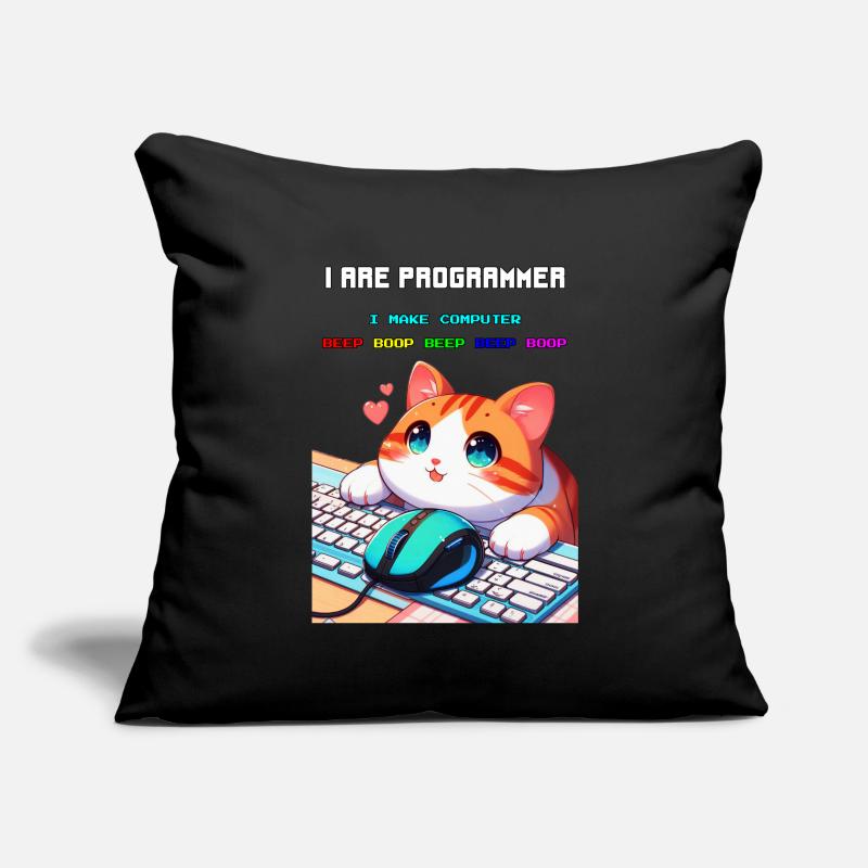 Ich bin Programmierer Sofakissenbezug 45 x 45 cm
