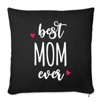 Beste Mutter aller Zeiten - Sofakissenbezug 45 x 45 cm - Schwarz - Vorne