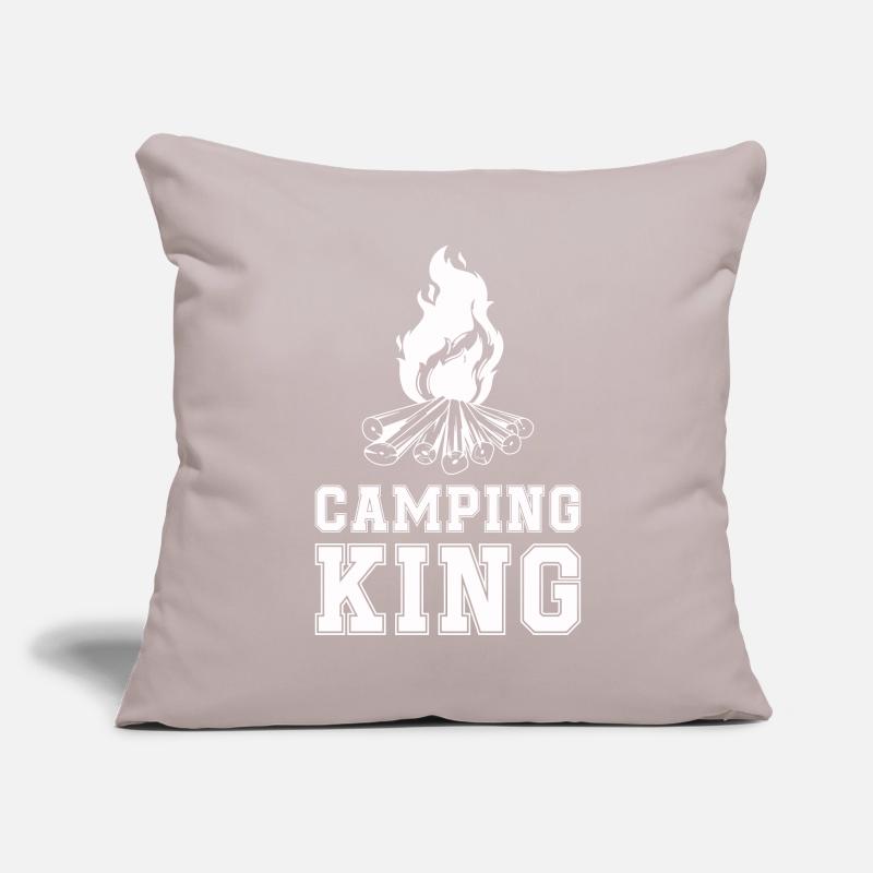 Camping King Campfire Sofa pillowcase 17,3'' x 17,3'' (45 x 45 cm)