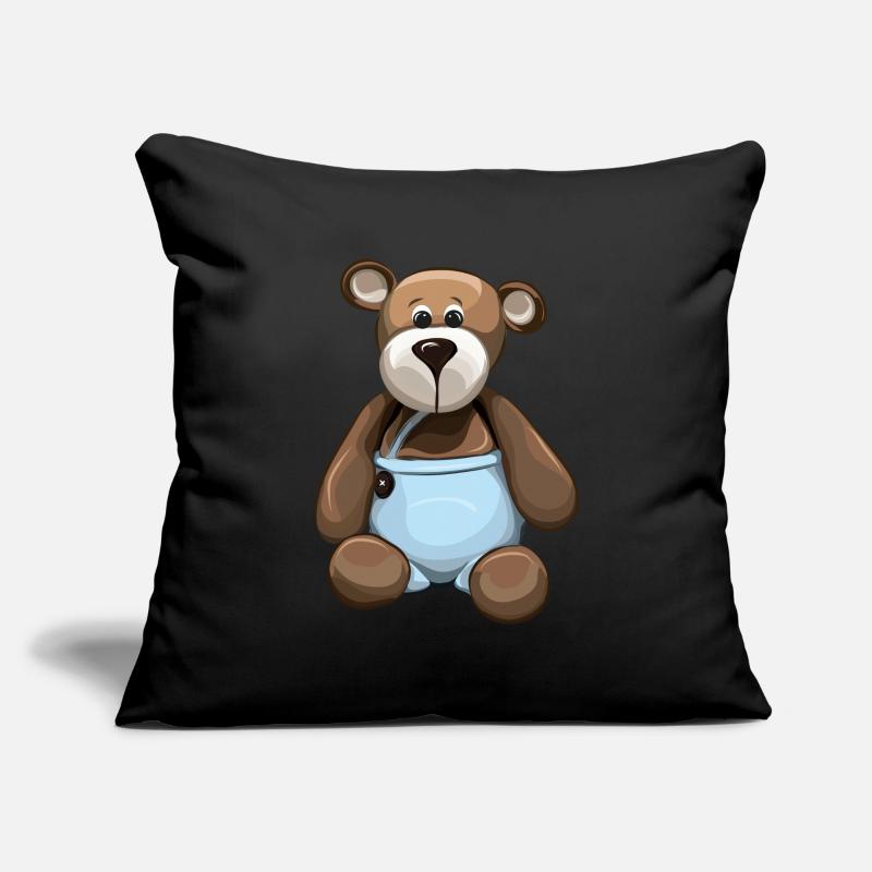 Teddy bear teddy bear bears kindergarten Sofa pillowcase 17,3'' x 17,3'' (45 x 45 cm)