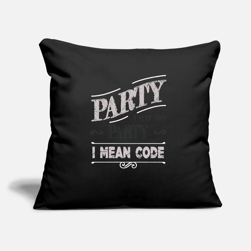 Déclaration de citation de programmation informatique Housse de coussin décorative 45 x 45 cm