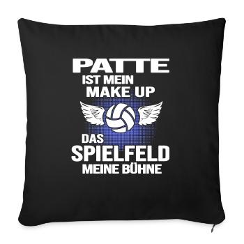 handball handballspielerin handball-mom - Sofakissenbezug 45 x 45 cm - Schwarz - Vorne