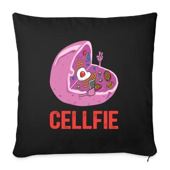 T-shirt Smart Mathematics de l’Université des Sciences - Housse de coussin décorative 45 x 45 cm - noir - Devant