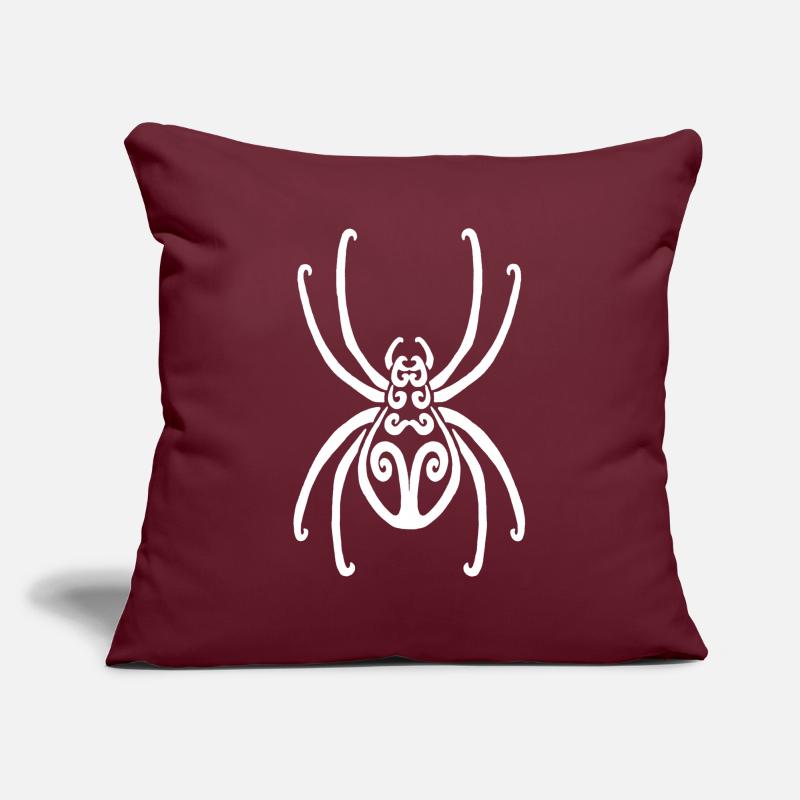 White Spider Sofa pillowcase 17,3'' x 17,3'' (45 x 45 cm)