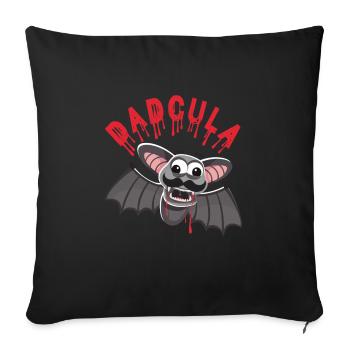 Funny Dadcula Halloween for Dad - Sofakissenbezug 45 x 45 cm - Schwarz - Vorne