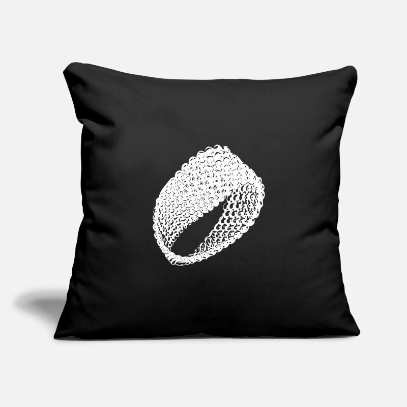 Geometric vintage Möbius loop flat surface Sofa pillowcase 17,3'' x 17,3'' (45 x 45 cm)