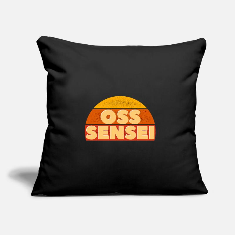 Oss sensei - Judo Geschenkidee Sofakissenbezug 45 x 45 cm
