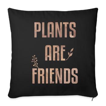 Chemise de yoga I Yoga I Namaste I Karma I Cadeau I om - Housse de coussin décorative 45 x 45 cm - noir - Devant