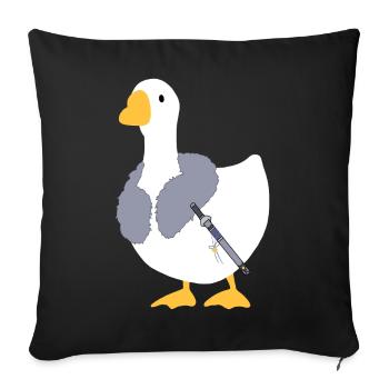 Where Winds Meet - Chinese Goose - Well of Heaven - Sofa pillowcase 17,3'' x 17,3'' (45 x 45 cm) - black - Front