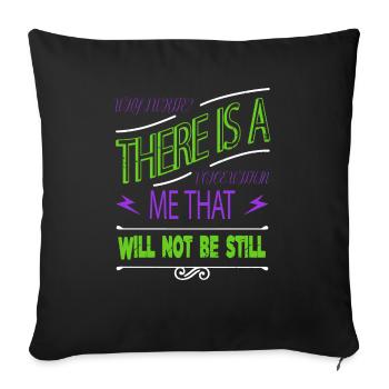 writers copywriter joke bday authors jokes - Sofakissenbezug 45 x 45 cm - Schwarz - Vorne