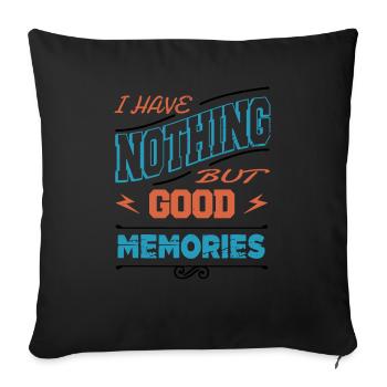 birthday hack the box hacking coder present idea - Sofa pillowcase 17,3'' x 17,3'' (45 x 45 cm) - black - Front