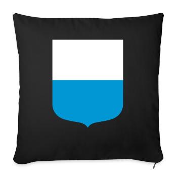 Bavaria - Sofa pillowcase 17,3'' x 17,3'' (45 x 45 cm) - black - Front