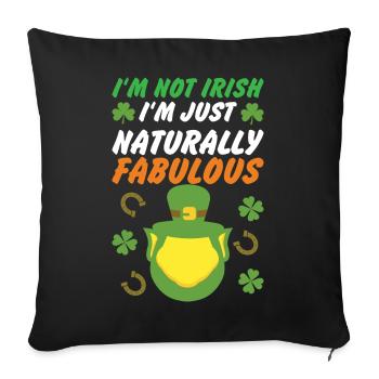 St Patricks day fabulous - Sofakissenbezug 45 x 45 cm - Schwarz - Vorne