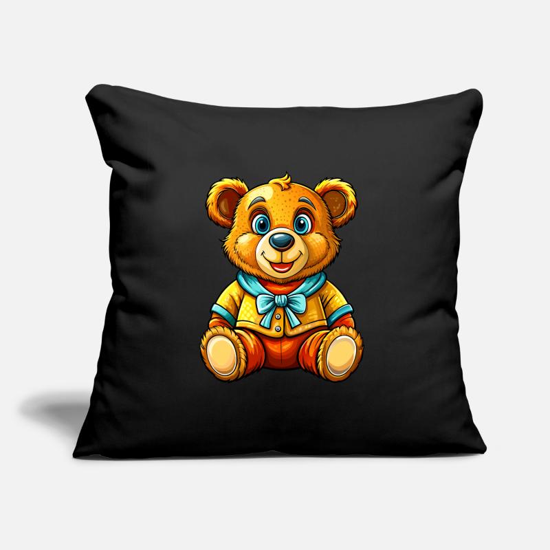Teddy mit Pullover Sofakissenbezug 45 x 45 cm