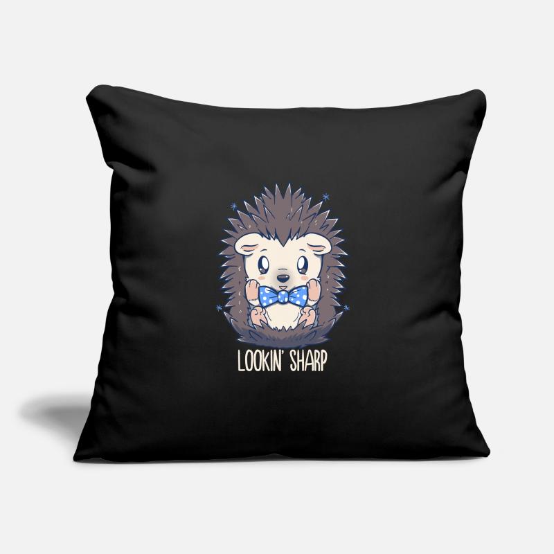 Lookin Sharp Dapper Hedgehog Sofa pillowcase 17,3'' x 17,3'' (45 x 45 cm)