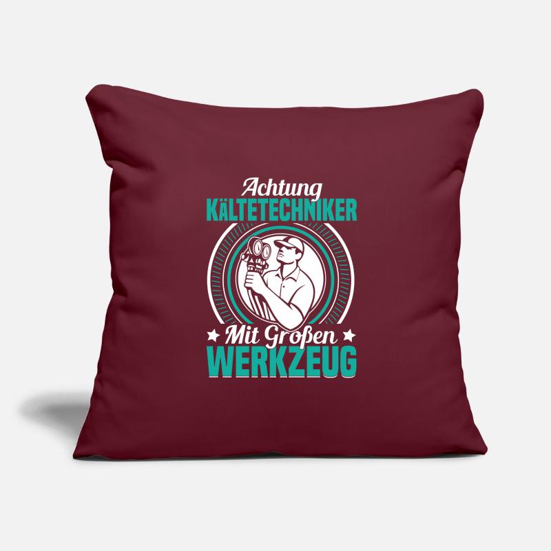 Outil de construction de système de réfrigération de technicien de réfrigération pour Housse de coussin décorative 45 x 45 cm