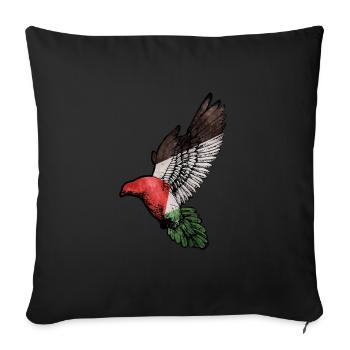 Free Palestine Israel spread freedom - Sofa pillowcase 17,3'' x 17,3'' (45 x 45 cm) - black - Front