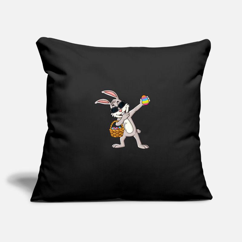 Easter Easter Happy Easter Easter Eggs Dabbing Sofa pillowcase 17,3'' x 17,3'' (45 x 45 cm)