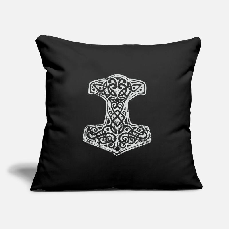 Yggdrasil World Tree Mjölnir Nordic Sofa pillowcase 17,3'' x 17,3'' (45 x 45 cm)