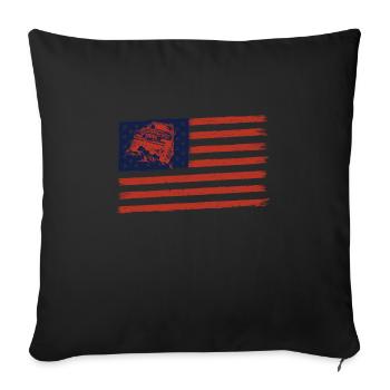 Off Roading QUAD ATV Apparel Off Road QUAD ATV - Sofa pillowcase 17,3'' x 17,3'' (45 x 45 cm) - black - Front