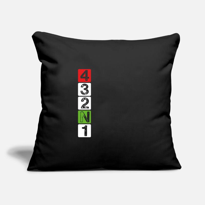 Motorcycle gear shift Sofa pillowcase 17,3'' x 17,3'' (45 x 45 cm)