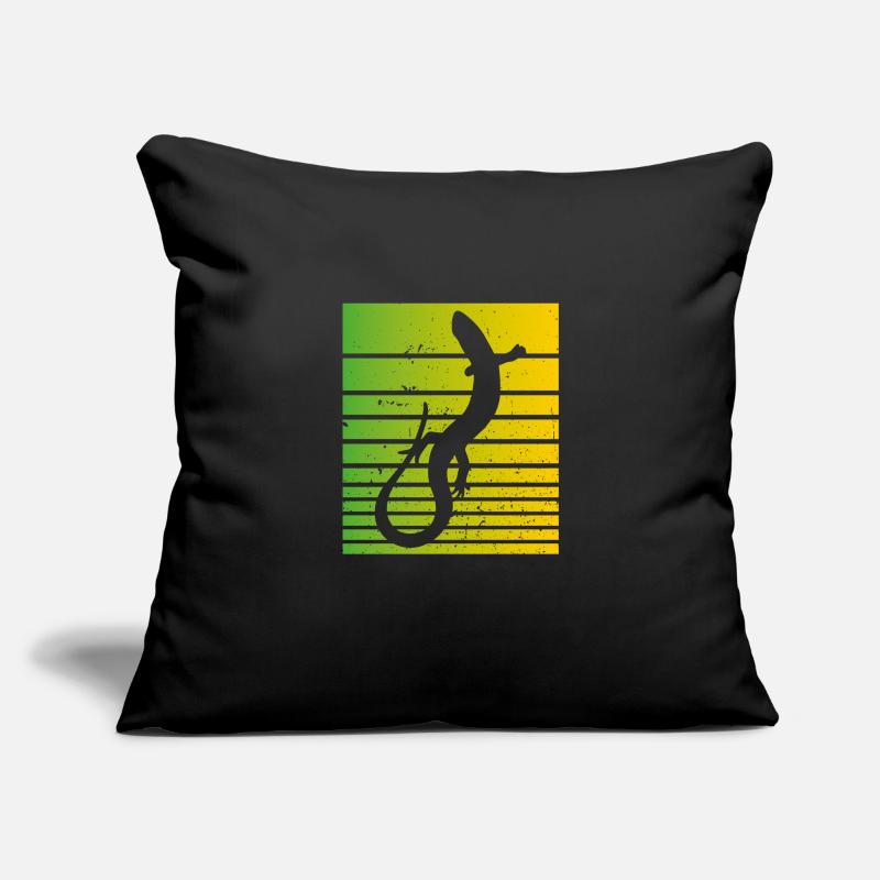 White Lizard Sofa pillowcase 17,3'' x 17,3'' (45 x 45 cm)