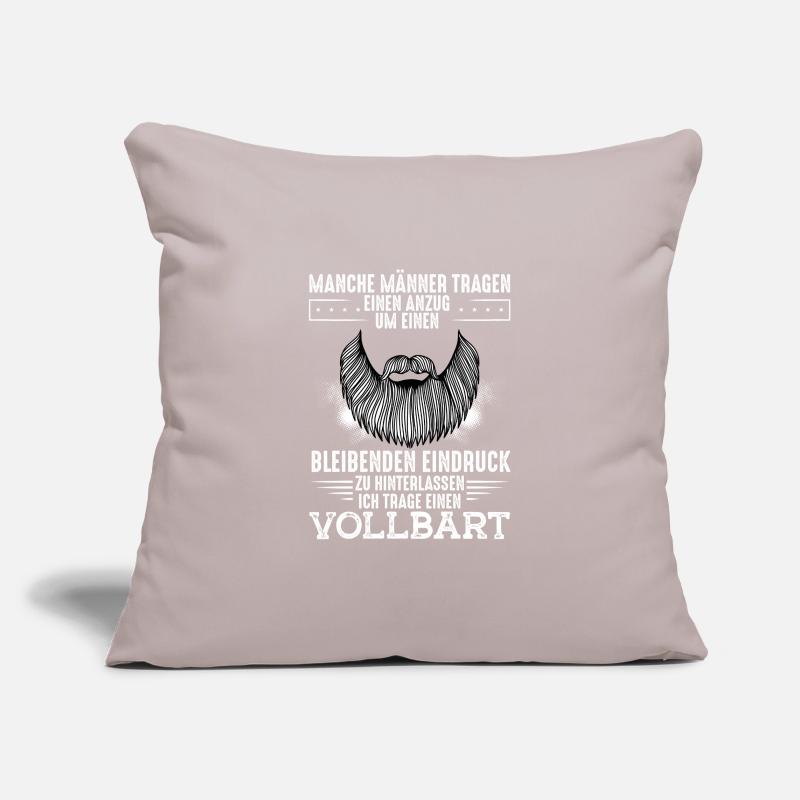 Anzug Oder Vollbart Sofakissenbezug 45 x 45 cm